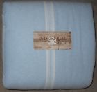 848336088725 The Industrial Shop Chambrey Blue Linen Stripe Piece