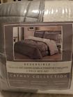 877512006185 Cathay Collection King Size Comforter Set Piece Pewter