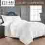 87884 Clara Clark Comforter Queen White Bedding Sheets Duvet Washable Hypoallergenic 761873187884