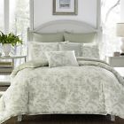 883893485815 Laura Ashley New Natalie Bonus Comforter Set Jade