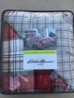 883893513785 Eddie Bauer Down Alternative Red Plaid Comforter Set