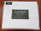 886087155914 Ralph Lauren Nwt King Dunham Sateen Cotton White