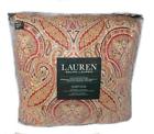 886087301533 Ralph Lauren Orson Red Paisley King Comforter Set 886087301533 Ralph Lauren Orson Red Paisley King Comforter Set