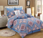 888804007865 Kinglinen Piece King Tivoli Comforter Set