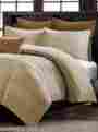 91519 Wright Metropolitan Home Comforter 3 Pcs Set King Iridescent Tan New 390 675716564155