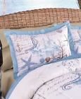 9od0chccqx Unbranded Blue Sham Antigua Beach Ocean Sea Shells Starfish Bed