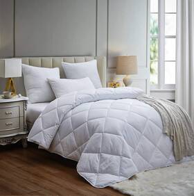 Di-01t-d1 Acanva Twin Down Alternative Comforter- All-season Quilted Lightweight Comforter
