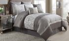 Acd-8cs-king-in-tv Victoria Classics New Embellished Jacquard Comforter Sets King 735732998829