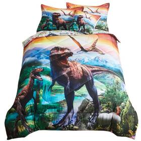 B0c5xc26rl Adasmile A & S And 6 Pieces Kids Boys Dinosaur Comforter Set Full Size