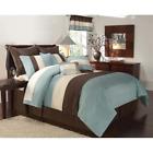 Alct3866-aqua-queen Silver Line Pleated 8