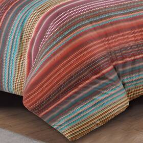 American Home Fashion 812675027844 Estate Collection Taj Comforter Set Multi Full - Queen
