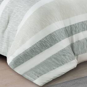 American Home Fashion 812675027929 Estate Collection Delray Comforter Set Gray Twin