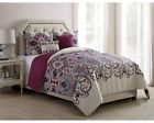 Amh-4cs-xltw-ko-multi Vcny Home Amherst Reversible Paisley Comforter Set