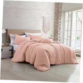 3mlticse-bcr-qn Amrapur Overseas Comforter Set - Down Alternative Brushed Microfiber Elegant Queen Peony