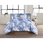 6351334 Ar1bl 1 -11410 Duck River Textile Aria Blue Queen Comforter Set 635133114104