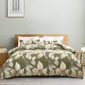 Arianaut 753849732037 Cotton Printed Comforter Set Soft Breathable Bedding Quilt Wi