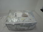 Astrid Bar Iii Grey White Floral Print One King Comforter Retails 175 Save 071662070809