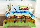 At-3d-horse-cf-2pc-t-y25 Homechoice Piece Set Horse And Eagles Print Comforter 846251065616