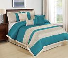 At-liverpool-7pc-teal-k Bednlinens 7 Piece Liverpool 846251070474