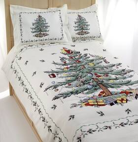 Avanti Linens 021864398010 Spode - King Comforter Set 3-piece Bedding With Matching Shams Holiday Room
