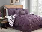 Avondale King Bedding Set Purple Comforter 7 Pieces Pillows Plum Luxury Soft Bed Ladies 868339002832