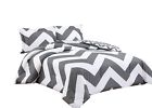 B010cfc4h4 Chezmoi Collection Chevron Zig Zag Comforter Bedding Set 840079108746