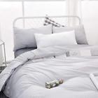 B0156bz3250qm Comforter Sets Gray White Striped Queen Grey And Vertical Ticking