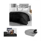 B01jpdw8de Ultra Soft Reversible Down Alternative Comforter All Season 754207396212