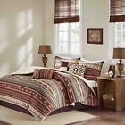 B01lyh64ci Os Piece Red Brown Blue White Southwest Comforter 600663225415
