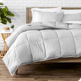 Bare Home 313050912941 Comforter Set - Size Ultra-soft Goose Down Oversized King 06 Cloud Grey