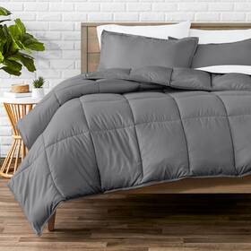 Bare Home 643665961707 Comforter Set - Queen Size Ultra-soft Goose Down Alternative Pr