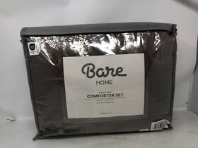 Bare Home 812228031731 King/cal King Comforter Set Down Alternative Cocoa