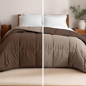 B075kkfkh2 Bare Home Queen Comforter Reversible Colors Goose Down Alternative Ultra-soft Pr