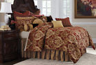 Ma-bcs-ks13-lyfye-red Bcs-ks13-lyfye-red Aico Lafayette Red King Comforter Set