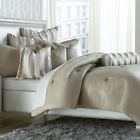 Ma-bcs-qs09-pprzi-sil Bcs-qs09-pprzi-sil Aico Paparazzi Silver Pc Queen Comforter Set