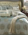 Bcs-qs12-hrling-ice Michael Amini Piece Harlington Comforter Set Queen