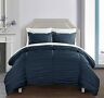 Bcs00088 Chic Home Kaiah Comforter Set Contemporary Ruffled Twin 843145100088