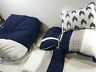 Bcs00835-an Chic Home Ayelet Piece Comforter Set Queen Navy 843145100835
