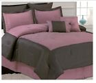 Bcsq0025 Cecelia Oversized Comforter Set Queen Purple 885359110422