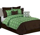 Bcsq1370 Misaka Mikasa Pick Stitch Comforter Set Queen Celery 885359204497