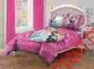 Bd3pccomfsetfrzntwinpink Disney Frozen Comforter Set Fitted Sheet Twin Pink W Free Extra Pillowcase
