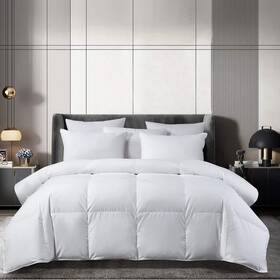 Br010134 Beautyrest Twin 300-thread Count Sateen Cotton All Seasons European Down Comforter
