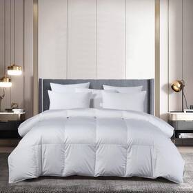 Br013431 Beautyrest Twin 400-thread Count Sateen Cotton All Seasons European Goose Down