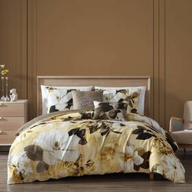 655404 Bebejan Magnolia Reversible Just Comforter In Queen Final - Sale