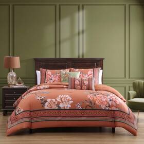 Bebejan 810066551794 Rossana 5 Piece Reversible Comforter Set