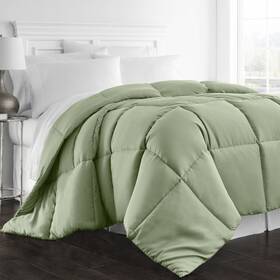 1300 Beckham Luxury Linens 080119075182 Collection Series All Season Goose Down Alternative Comforter