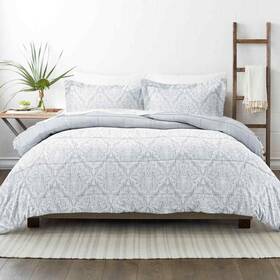 Becky Cameron 840033382939 King/california King Comforter Set Microfiber Light Blue 3-piece