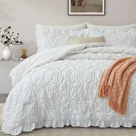 Bedazzled 735851183762 Comforter Set Queen Size 3 Pieces Bed In A Bag Pinch Pleat Exquisite