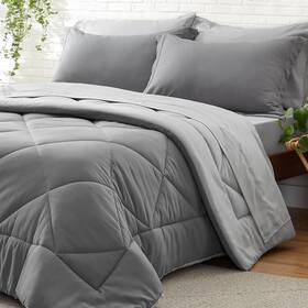 Bedelite 762917385327 Twin Xl Comforter Set 5 Pieces Bed In A Bag - Soft Microfiber Reversible Tw Inch
