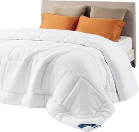 Comforter-solid-300gsm Bedshe Bedsure Comforter Duvet Insert - Quilted Comforters Queen Size All Season